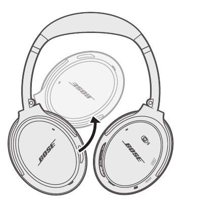 Guardar sus auriculares Paso 3