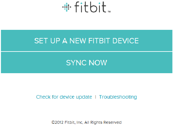 Instalando Fitbit Connect en una computadora