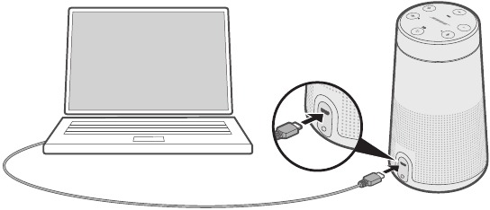 Conectar el cable USB