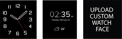 Cambiar las esferas del reloj