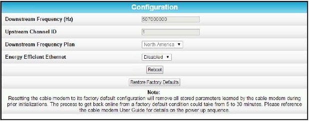 Pantalla de configuraci&oacute;n del SB6183 (Figura 11)