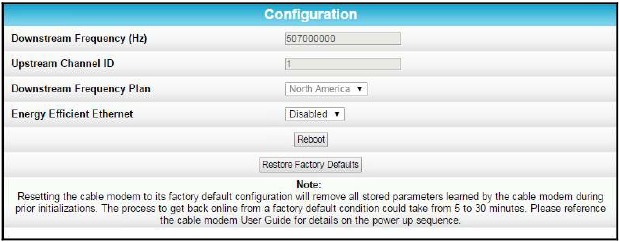 Pantalla de configuraci&oacute;n del SB6183 (Figura 12)