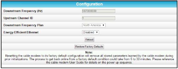 Pantalla de configuraci&oacute;n del SB6183 (Figura 14)