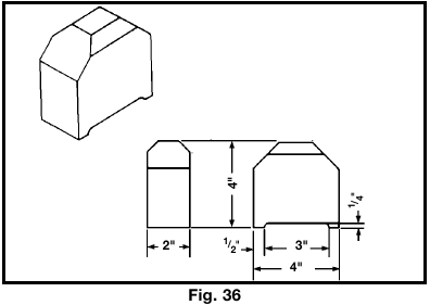 SUSTITUCI&Oacute;N DE LAS CUCHILLAS Fig. 36