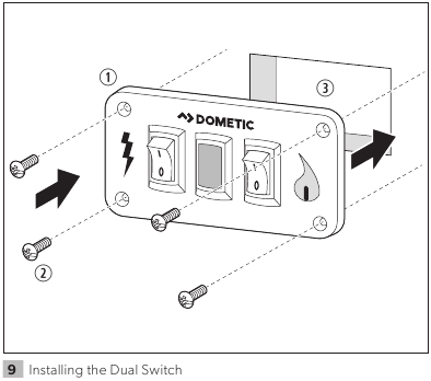 Instalaci&oacute;n del Interruptor Doble