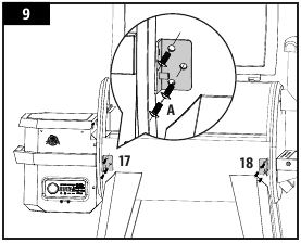 INSTALACI&Oacute;N DE LOS SOPORTES DEL ESTANTE DELANTERO