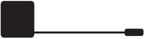 Cable de alimentaci&oacute;n negro