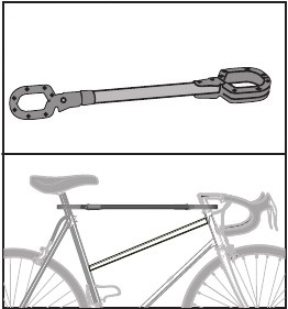 #3037 Barra para bicicleta