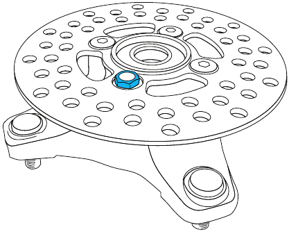 Instalaci&oacute;n de perno magn&eacute;tico Rotor ATV
