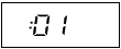 Ejemplo de pantalla que muestra solo los minutos