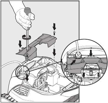 Ensamble del impulsor Paso 2