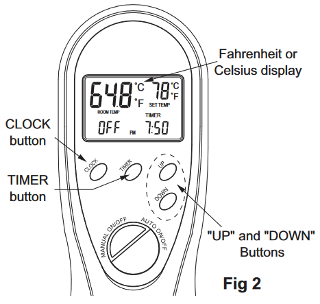 CONFIGURACI&Oacute;N DEL RELOJ / MODO DE TEMPERATURA