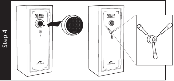 INSTALACI&Oacute;N DE LA CERRADURA ELECTR&Oacute;NICA Paso 4