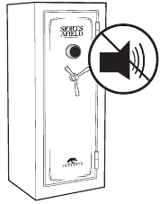 MODO SILENCIOSO DE LA CERRADURA ELECTR&Oacute;NICA