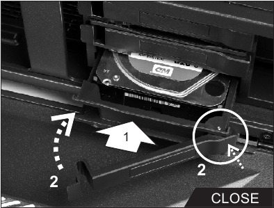 Instalaci&oacute;n de 2.5"SSD / 3.5"HDD Paso 2