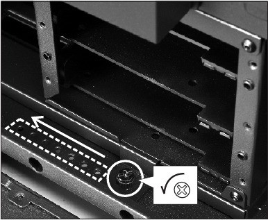Instalaci&oacute;n de 2.5"SSD / 3.5"HDD Paso 5
