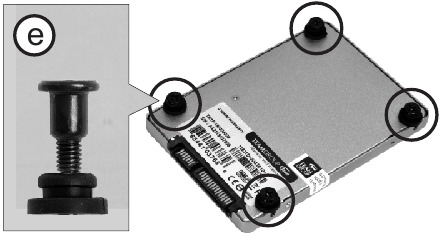 Instalaci&oacute;n de 2.5"SSD Paso 3