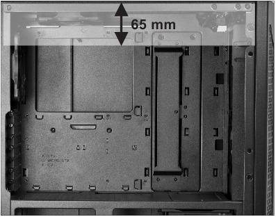Espacio libre del hardware Paso 6