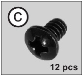 Tornillos para el montaje de HDD de 3.5"