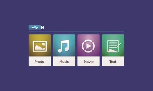 Reproducci&oacute;n de medios desde una tarjeta USB/SD Paso 3
