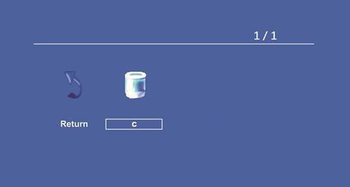 Reproducci&oacute;n de medios desde una tarjeta USB/SD Paso 4