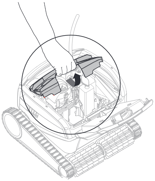 CUIDADO Y MANTENIMIENTO - Limpieza del impulsor Paso 2