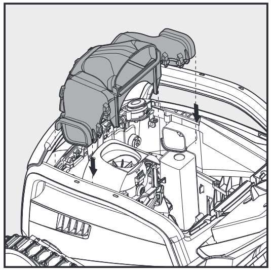 CUIDADO Y MANTENIMIENTO - Limpieza del impulsor Paso 5