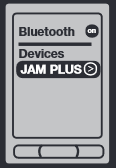 EMPAREJAMIENTO DE 1 ALTAVOZ JAM PLUS Paso 2