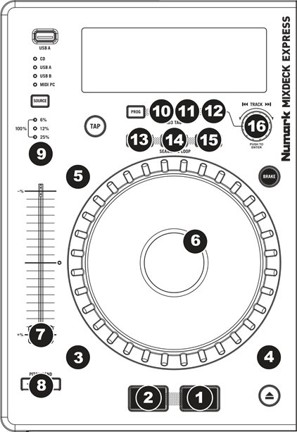 Mapa de Serato DJ Intro