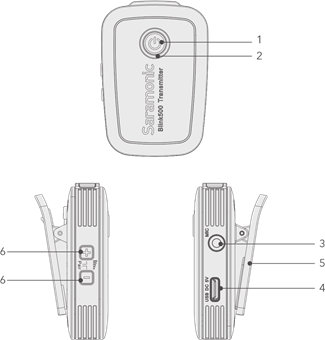 Blink500 TX: Transmisor de petaca con micr&oacute;fono Paso 1