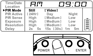 PIR Mode Step 2