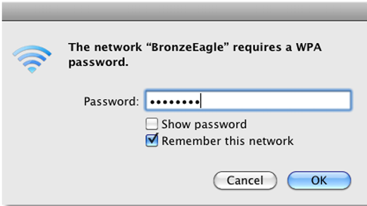 No puede acceder a su extensor de alcance en ordenadores Mac Paso 2