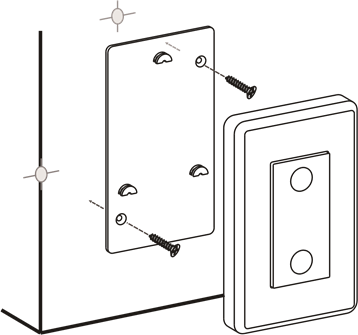 Montaje del Interruptor de Pared