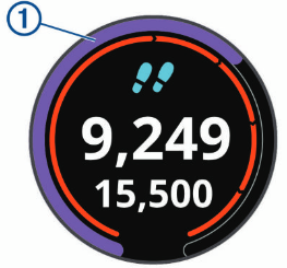 Widgets - Seguimiento de actividad - Objetivo autom&aacute;tico