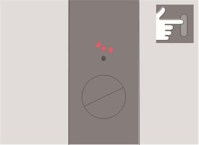 LA LUZ PARPADEA EN ROJO
