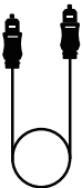 Cable de audio de fibra &oacute;ptica