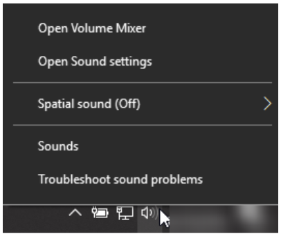 Los auriculares est&aacute;n configurados correctamente en el PC Paso 1