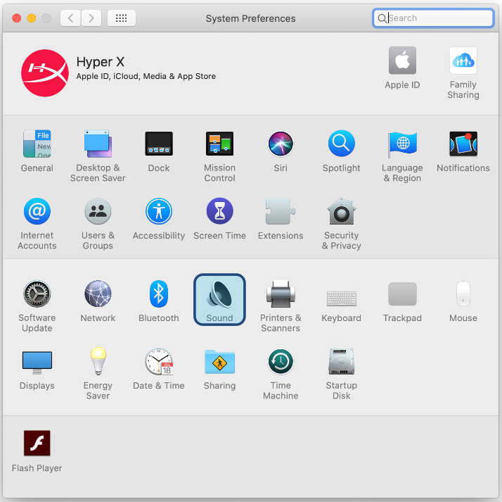 Uso con macOS Paso 1