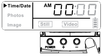 Ajuste de la Hora Paso 1