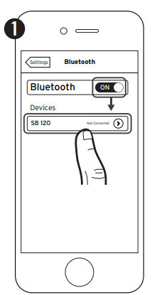 Paso 1 de la Conexi&oacute;n Bluetooth