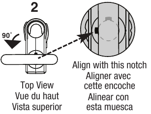 Para establecer su propia combinaci&oacute;n Paso 2