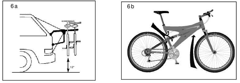 Comprobaci&oacute;n del espacio libre de la bicicleta