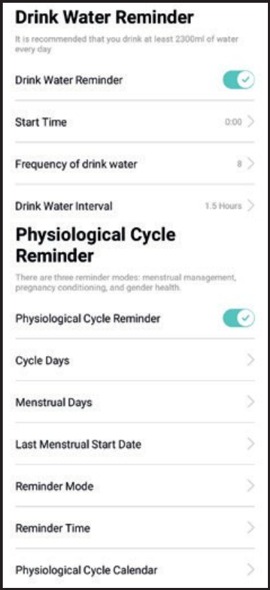APLICACI&Oacute;N DA FIT - Dispositivo-Recordatorio de Beber Agua