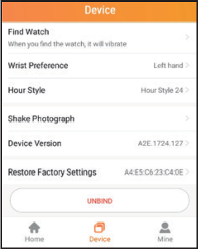 APLICACI&Oacute;N FITCLOUDPRO - Encontrar Reloj