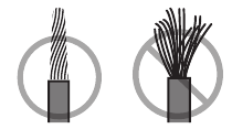 Cables de los altavoces