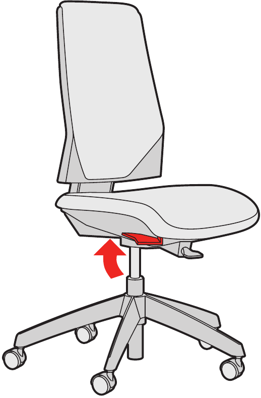 Seat and back inclination - Step 2