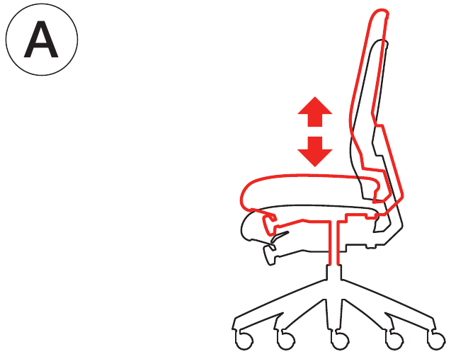 Seat height - Step 1