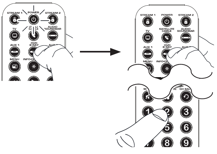 Tr198b Remote Programming Terk TKRTBL08B - Manual del control remoto universal | ManualsLib