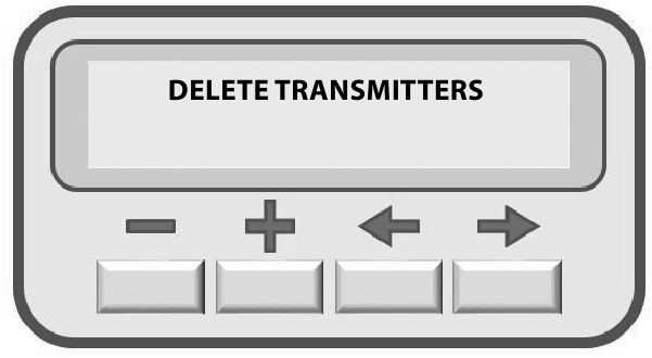 Funci&oacute;n para borrar todos los transmisores grabados