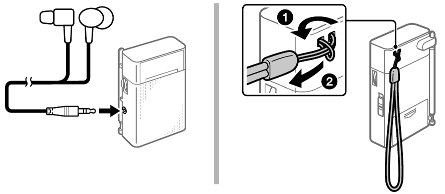 Operaciones - Conecte los auriculares